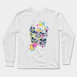 Punk Skull Long Sleeve T-Shirt